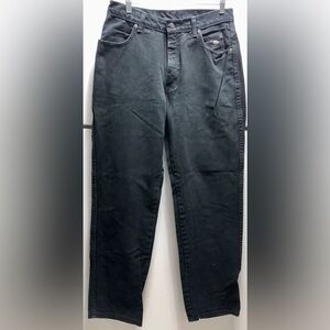 ⛵️Harley Davidson VINTAGE Black Denim Relaxed Cut Jeans